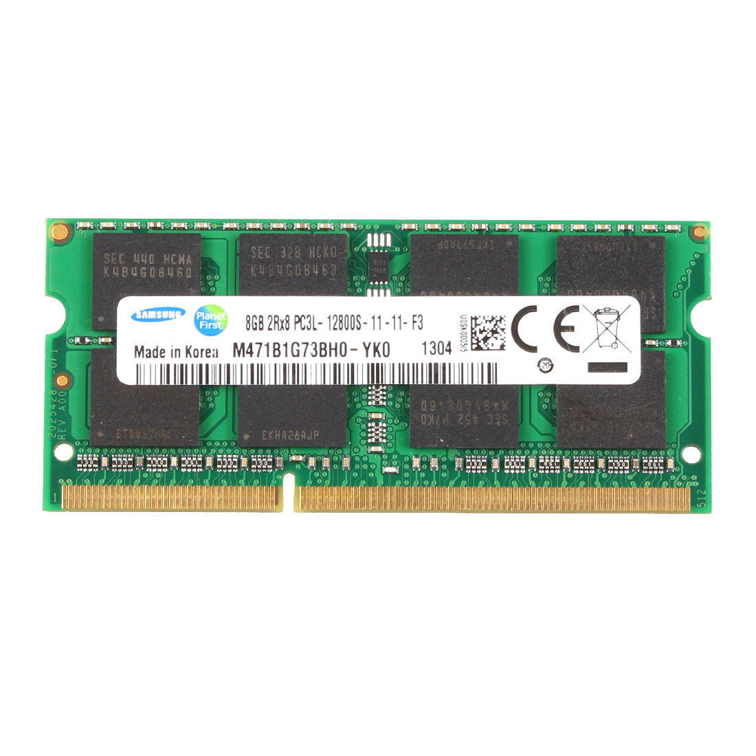 Samsung 8GB DDR3L 1600MHz PC3L 12800 SODIMM 204pin Laptop Memory RAM